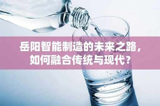 岳阳智能制造的未来之路，如何融合传统与现代？