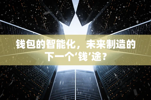 钱包的智能化，未来制造的下一个‘钱’途？