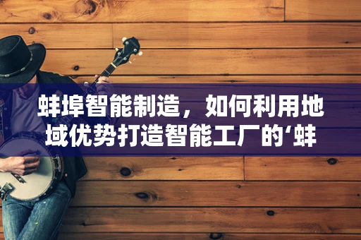 蚌埠智能制造，如何利用地域优势打造智能工厂的‘蚌’式样本？