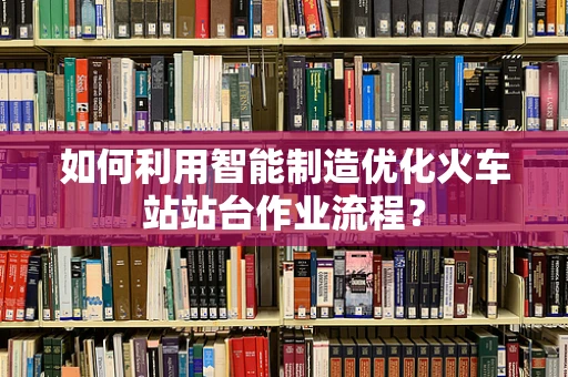 如何利用智能制造优化火车站站台作业流程？