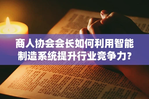 商人协会会长如何利用智能制造系统提升行业竞争力？