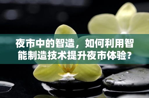 夜市中的智造，如何利用智能制造技术提升夜市体验？