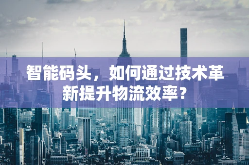 智能码头，如何通过技术革新提升物流效率？
