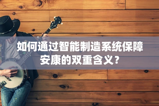 如何通过智能制造系统保障安康的双重含义？