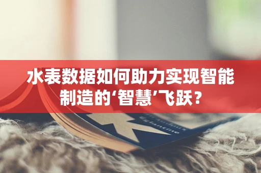 水表数据如何助力实现智能制造的‘智慧’飞跃？