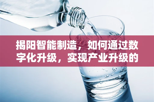 揭阳智能制造，如何通过数字化升级，实现产业升级的‘智’变？