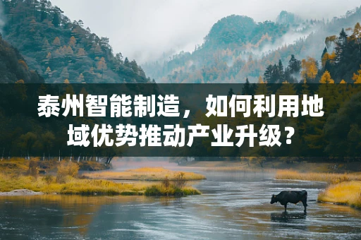 泰州智能制造，如何利用地域优势推动产业升级？