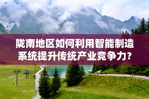 陇南地区如何利用智能制造系统提升传统产业竞争力？