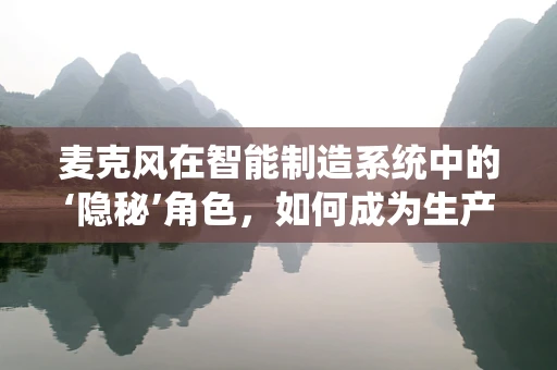 麦克风在智能制造系统中的‘隐秘’角色，如何成为生产线的‘耳朵’？