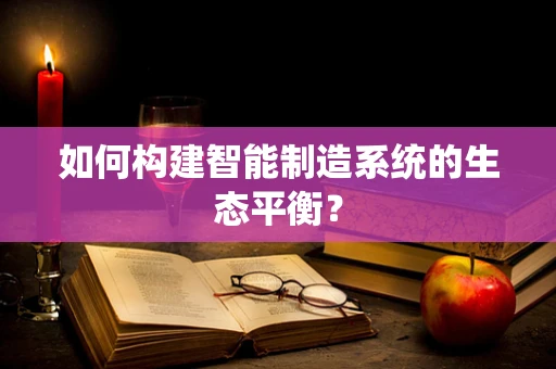 如何构建智能制造系统的生态平衡？