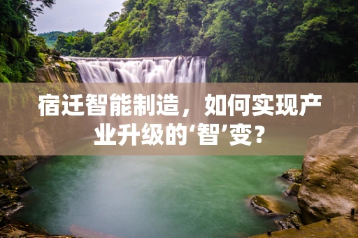 宿迁智能制造，如何实现产业升级的‘智’变？