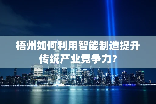 梧州如何利用智能制造提升传统产业竞争力？
