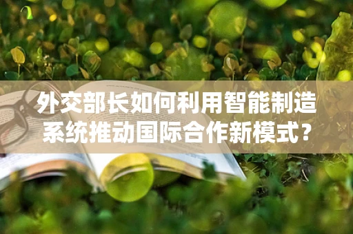 外交部长如何利用智能制造系统推动国际合作新模式？