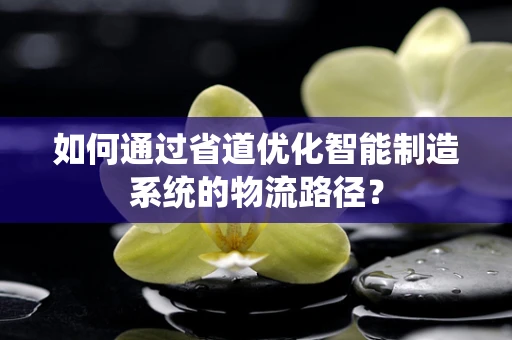 如何通过省道优化智能制造系统的物流路径？