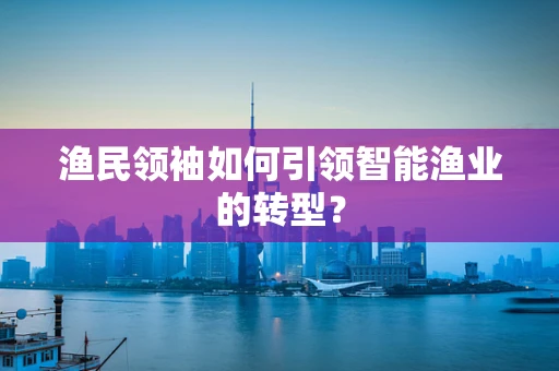 渔民领袖如何引领智能渔业的转型？