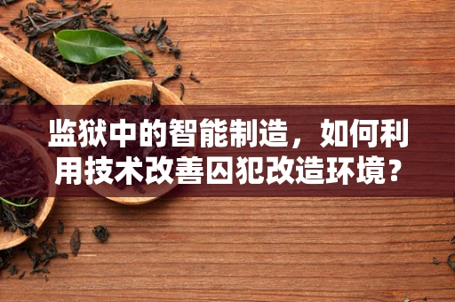 监狱中的智能制造，如何利用技术改善囚犯改造环境？