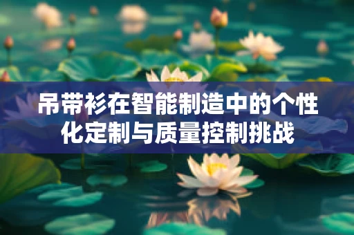 吊带衫在智能制造中的个性化定制与质量控制挑战