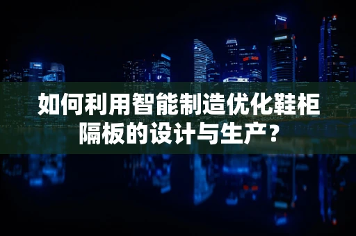 如何利用智能制造优化鞋柜隔板的设计与生产？