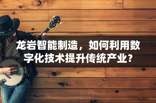 龙岩智能制造，如何利用数字化技术提升传统产业？