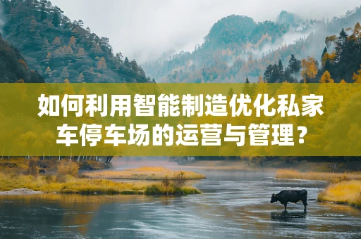 如何利用智能制造优化私家车停车场的运营与管理？