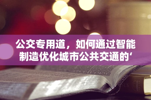 公交专用道，如何通过智能制造优化城市公共交通的‘专属快车道’？