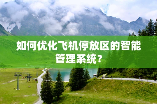 如何优化飞机停放区的智能管理系统？