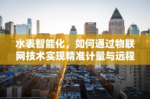 水表智能化，如何通过物联网技术实现精准计量与远程管理？