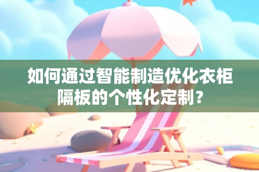如何通过智能制造优化衣柜隔板的个性化定制？