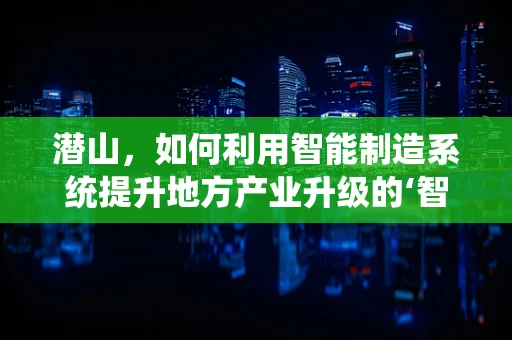潜山，如何利用智能制造系统提升地方产业升级的‘智’变之路？