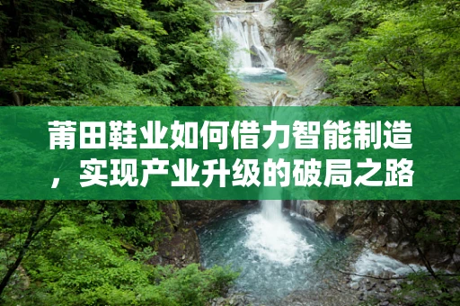 莆田鞋业如何借力智能制造，实现产业升级的破局之路？