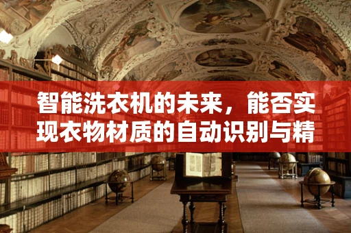 智能洗衣机的未来，能否实现衣物材质的自动识别与精准洗涤？