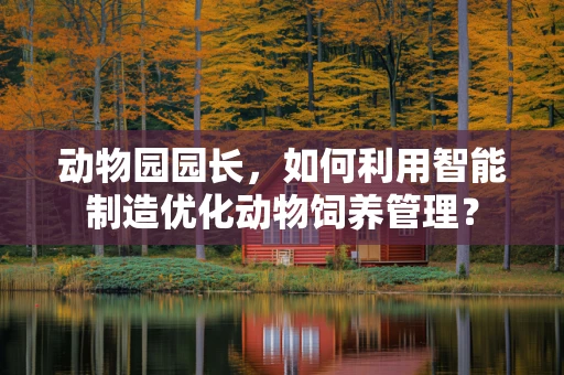 动物园园长，如何利用智能制造优化动物饲养管理？