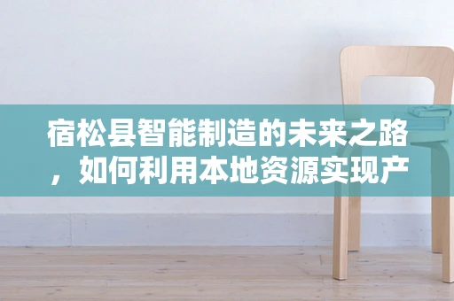 宿松县智能制造的未来之路，如何利用本地资源实现产业升级？