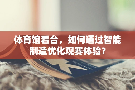 体育馆看台，如何通过智能制造优化观赛体验？