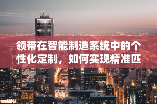 领带在智能制造系统中的个性化定制，如何实现精准匹配与高效生产？