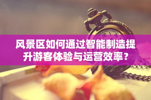风景区如何通过智能制造提升游客体验与运营效率？