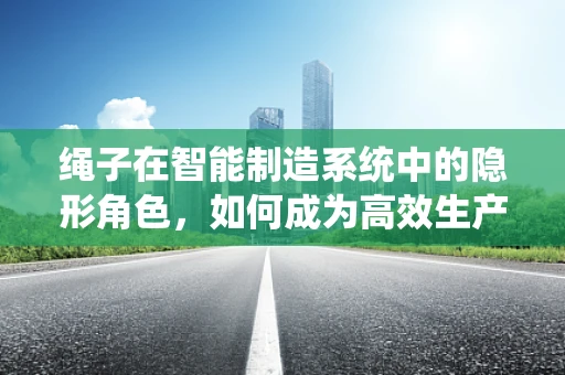 绳子在智能制造系统中的隐形角色，如何成为高效生产的秘密武器？