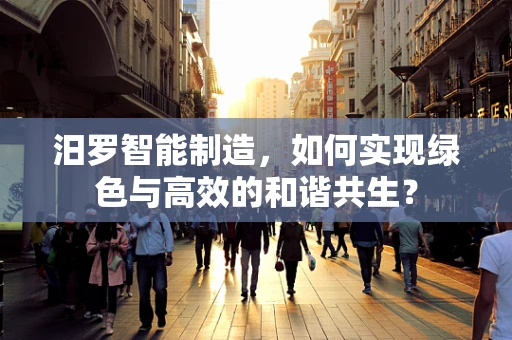 汨罗智能制造，如何实现绿色与高效的和谐共生？