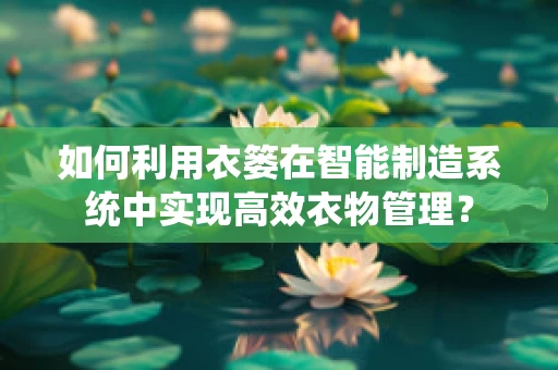 如何利用衣篓在智能制造系统中实现高效衣物管理？