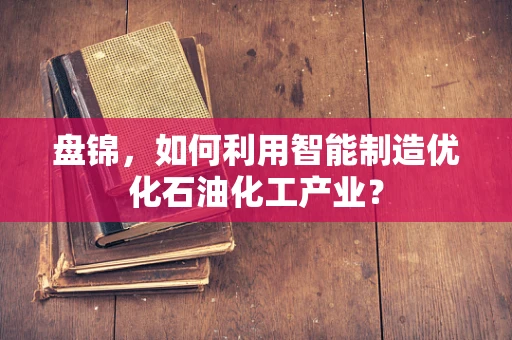 盘锦，如何利用智能制造优化石油化工产业？