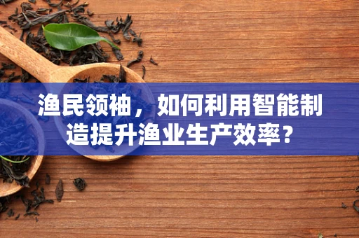 渔民领袖，如何利用智能制造提升渔业生产效率？