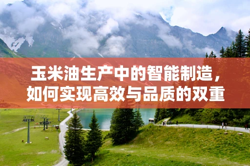 玉米油生产中的智能制造，如何实现高效与品质的双重提升？