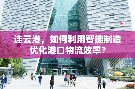 连云港，如何利用智能制造优化港口物流效率？