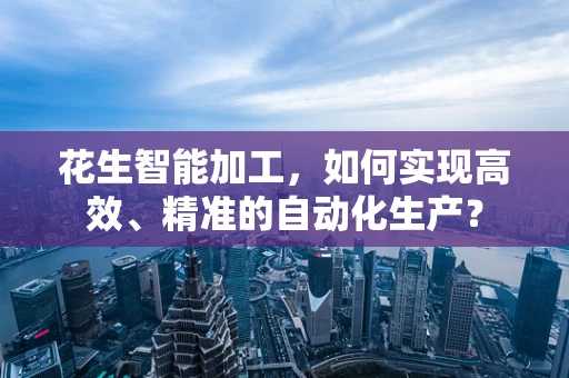 花生智能加工，如何实现高效、精准的自动化生产？