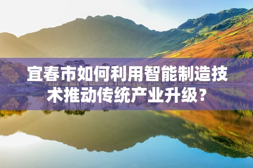 宜春市如何利用智能制造技术推动传统产业升级？