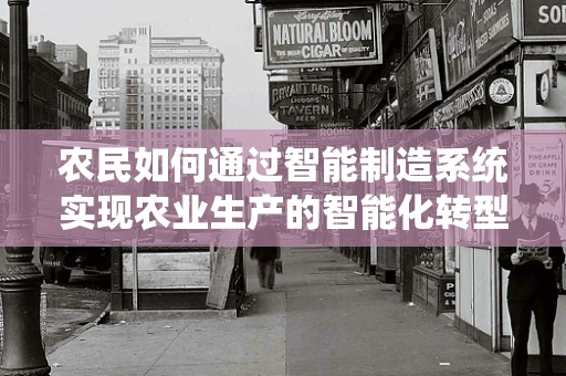 农民如何通过智能制造系统实现农业生产的智能化转型？