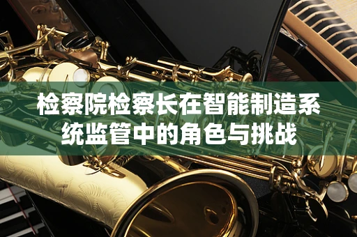 检察院检察长在智能制造系统监管中的角色与挑战