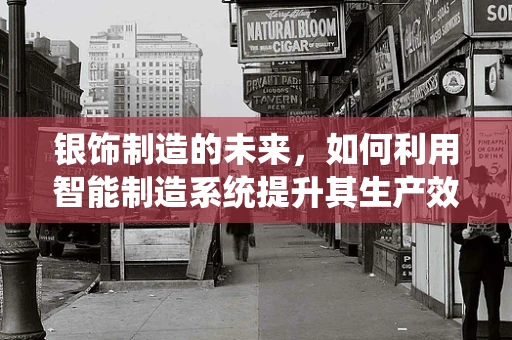 银饰制造的未来，如何利用智能制造系统提升其生产效率与品质？