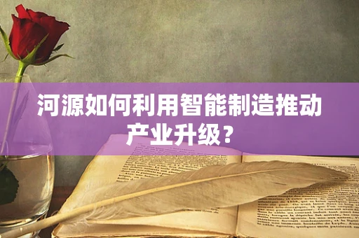 河源如何利用智能制造推动产业升级？