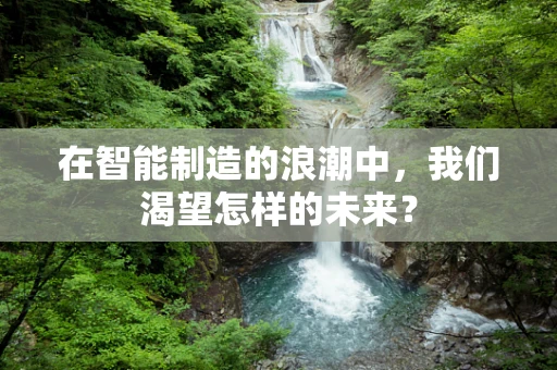 在智能制造的浪潮中，我们渴望怎样的未来？